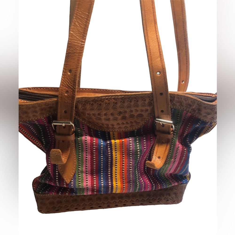 Colourful Faux leather purse bag